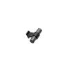 Bond_557020050-99-74 crna mat 50 Furnipart BOND gumb, 50 mm, mat crna / gunmetal, šifra 557020050-99/74