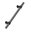 Bond_557020160-99-74 crna mat 160-250 Furnipart BOND ručkica, 250 mm, mat crna / gunmetal, šifra 557020160-99/74