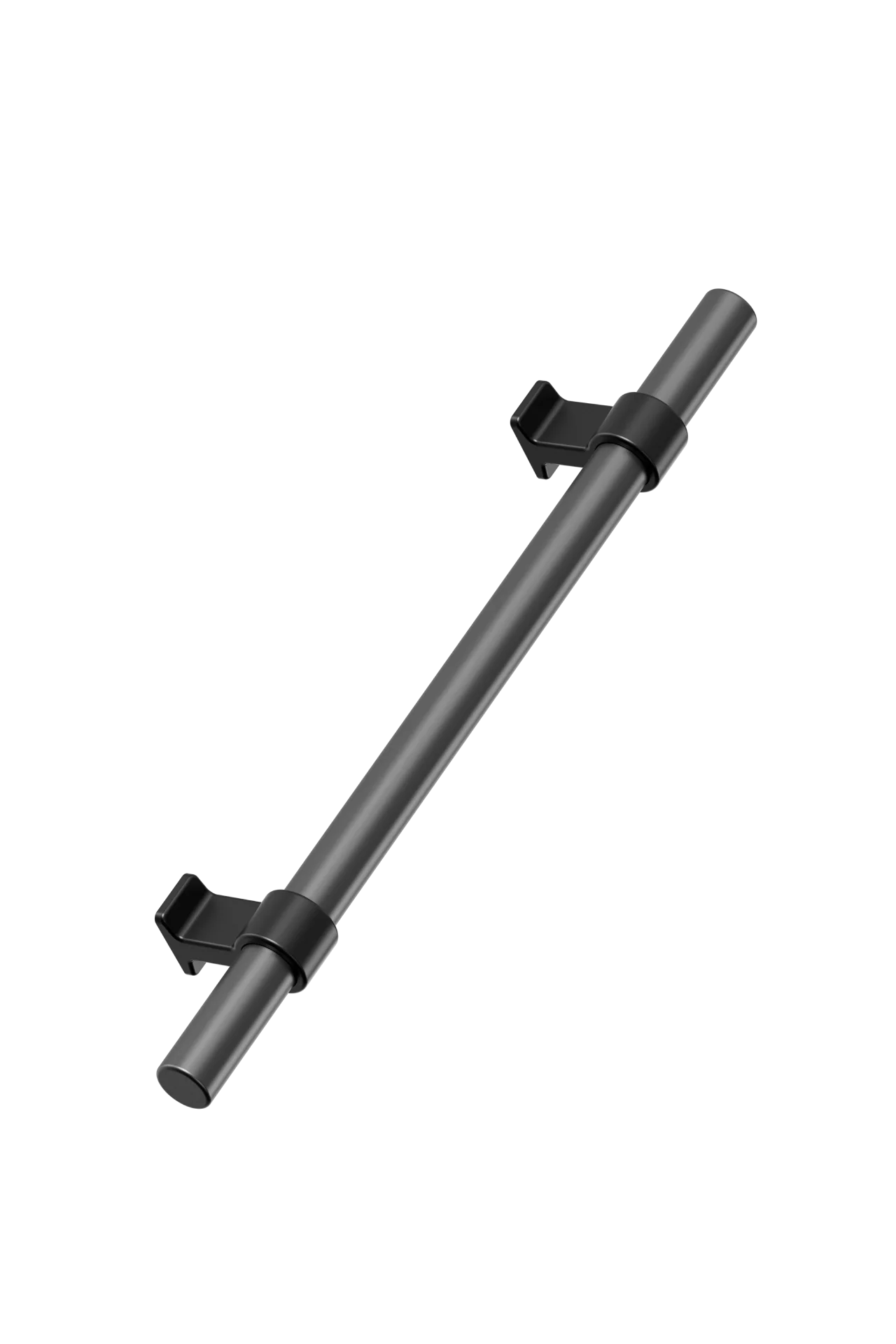 Bond_557020160-99-74 crna mat 160-250 Furnipart BOND ručkica, 250 mm, mat crna / gunmetal, šifra 557020160-99/74